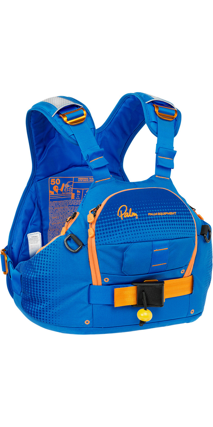 2021 Palm Nevis 70N Whitewater Buoyancy Aid 12132 Ocean / Cobalt